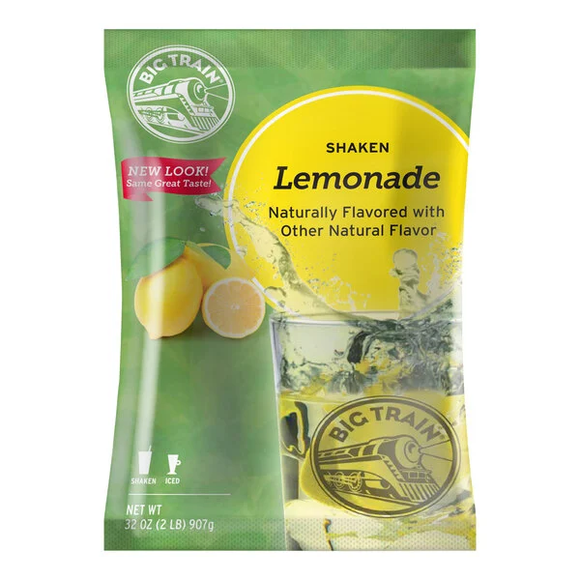 Big Train 2 lb. Shaken Lemonade Drink Mix (Case of Five)