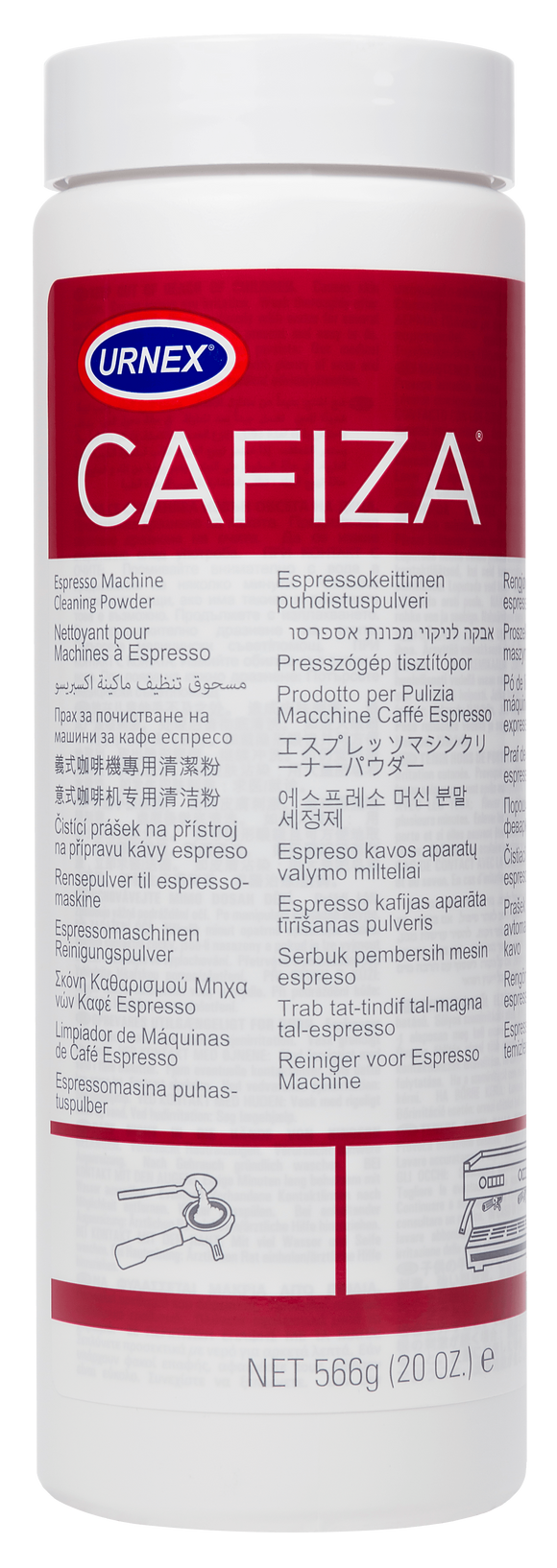 Urnex 12-ESP12-20 20 oz. Cafiza Espresso Machine Cleaning Powder