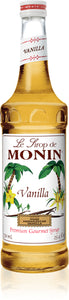 Monin Syrup - Vanilla 750ml Bottle