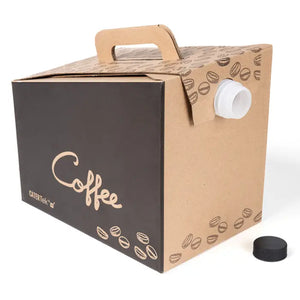 Cater Tek 160 oz Black Paper Coffee Carafe - Box of 10