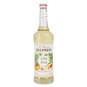 White Peach - Monin Syrup - 750ml Bottle