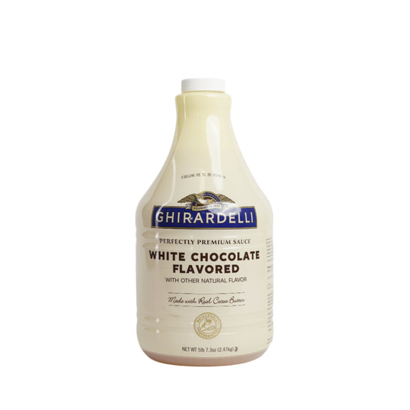 White Chocolate - Ghirardelli Sauce - 64oz Bottle