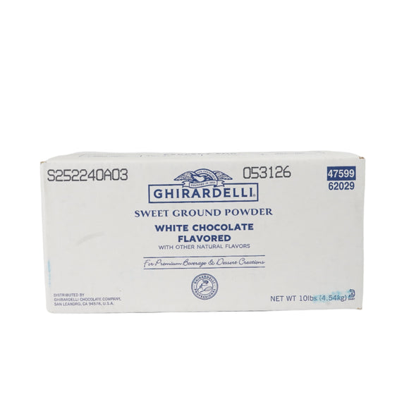 White Chocolate Powder - Ghirardelli - 10lb/Case