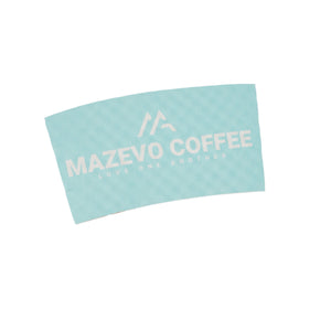 Hot Cup Sleeves w/ Logo - Mazevo Printed