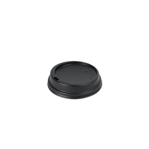 Black Hot Cup Lid - Graphic Packaging - Case of 1,200