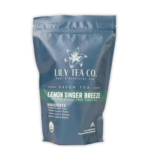 Lemon Ginger Breeze Tea - Lily Tea Co