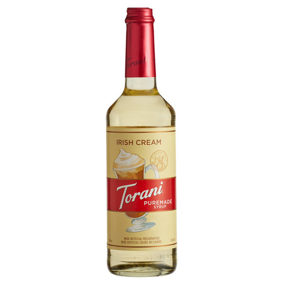 Torani Puremade Irish Cream Syrup 750ml Bottle