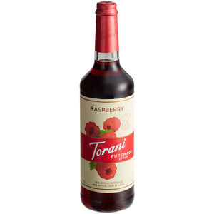Torani Puremade Raspberry Syrup 750ml Bottle