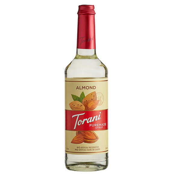 Torani Puremade Almond Syrup 750ml Bottle