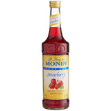 Monin Syrup - Strawberry Sugar Free 750ml Bottle
