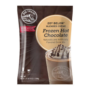 Big Train 3.5 lb. 20 Below Frozen Hot Chocolate Mix (Case of 5)