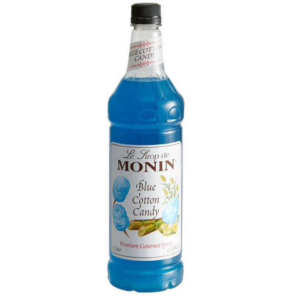 Monin Syrup - Blue Cotton Candy 1L Bottle