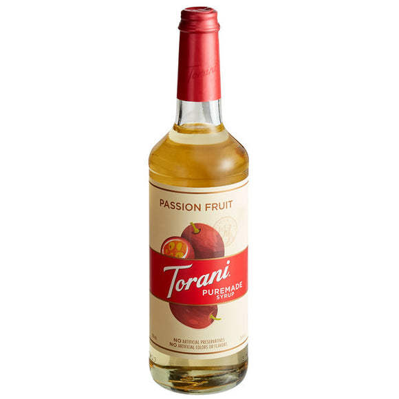 Torani Puremade Passion Fruit Syrup 750ml Bottle