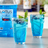 Lotus Energy Skinny Blue 64 oz Bottle