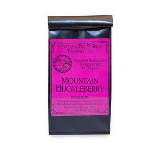 Mountain Huckleberry - 50pk - Montana Tea & Spice (Case of 6)