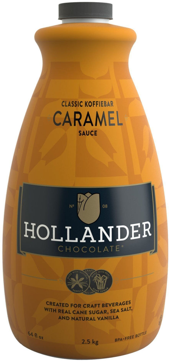 HOLLANDER CHOCOLATE - CLASSIC KOFFIEBAR CARAMEL SAUCE (Box of 6)