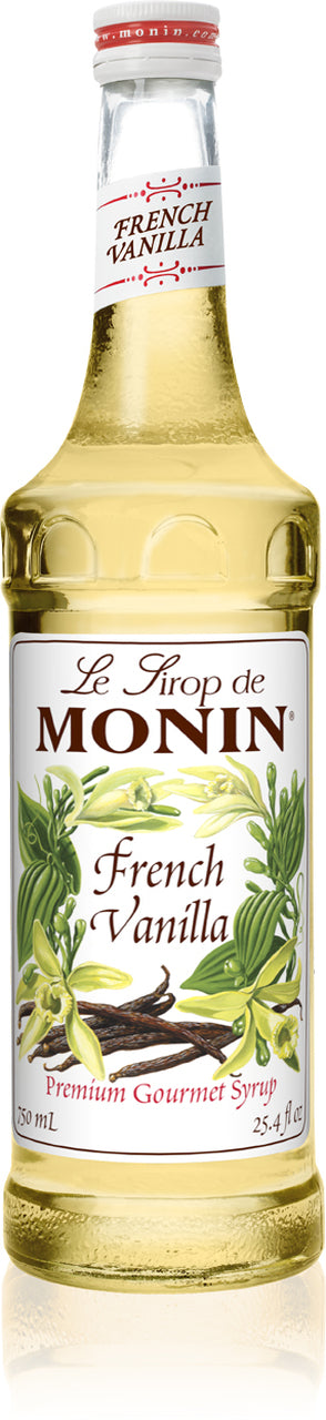 Monin Syrup - French Vanilla 750ml Bottle