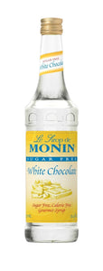 Monin Syrup - White Chocolate Sugar Free 750ml Bottle