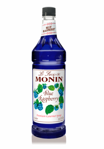 Monin Syrup - Blue Raspberry 1L Bottle