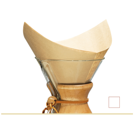 CHEMEX® BONDED FILTERS PRE-FOLDED SQUARES (NATURAL)
