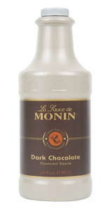 Monin Dark Chocolate Sauce - 64oz Bottle