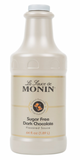 Monin Sugar Free Dark Chocolate Sauce - 64oz Bottle