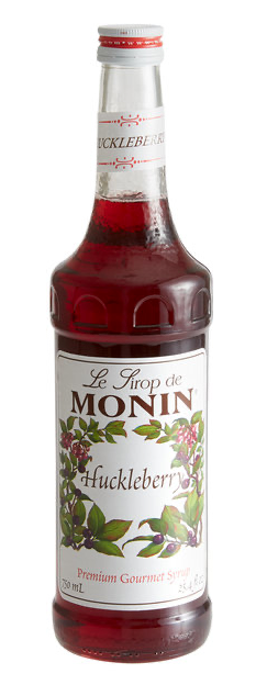 Monin Syrup - Huckleberry 750ml Bottle