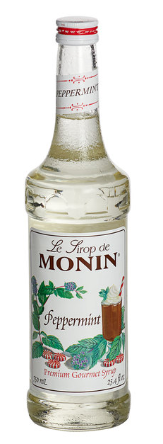 Monin Syrup - Peppermint 750ml Bottle
