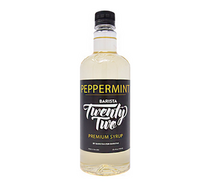 Barista 22 Syrup - PEPPERMINT - 750ml Bottle