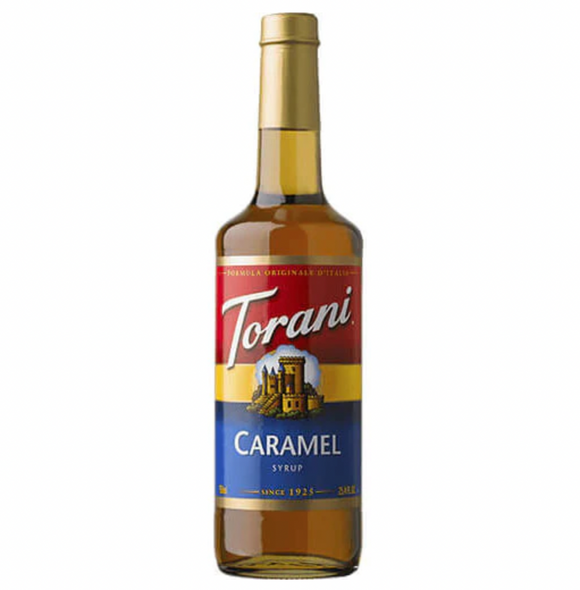 Torani Syrup - CARAMEL - 750ml Bottle