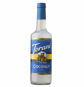 Torani Syrup - SUGAR FREE COCONUT - 750ml Bottle