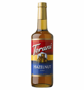 Torani Syrup - HAZELNUT - 750ml Bottle
