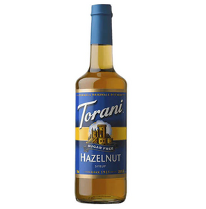 Torani Syrup - SUGAR FREE HAZELNUT - 750ml Bottle