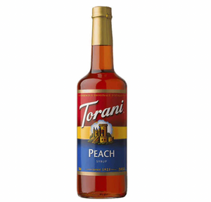 Torani Syrup - PEACH - 750ml Bottle