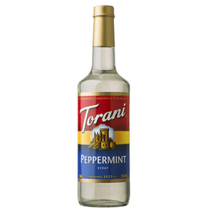 Torani Syrup - PEPPERMINT - 750ml Bottle