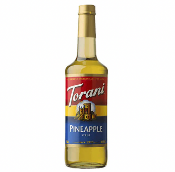 Torani Syrup - PINEAPPLE - 750ml Bottle