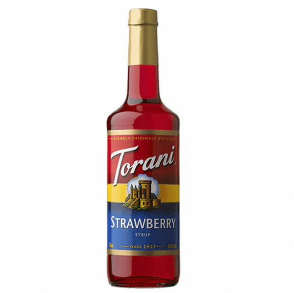 Torani Syrup - STRAWBERRY - 750ml Bottle