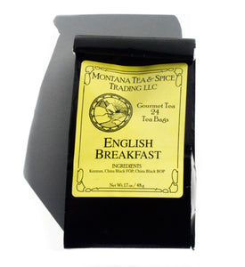 English Breakfast - 24pk - Montana Tea & Spice (Case of 10)