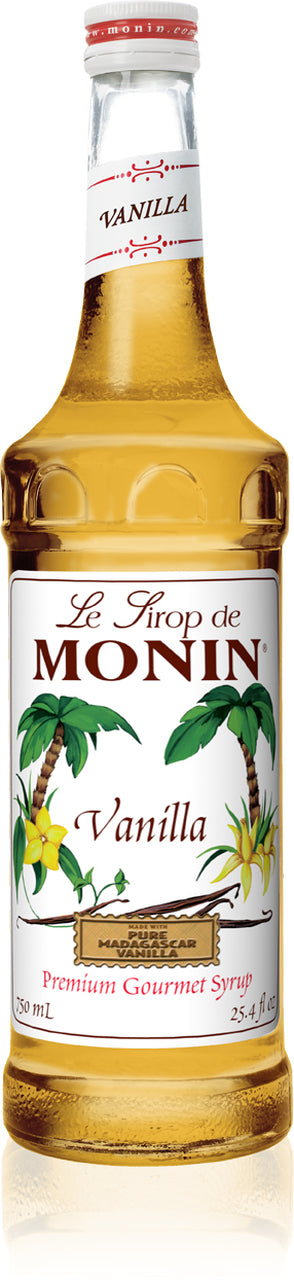Monin Syrup - Vanilla 750ml Bottle
