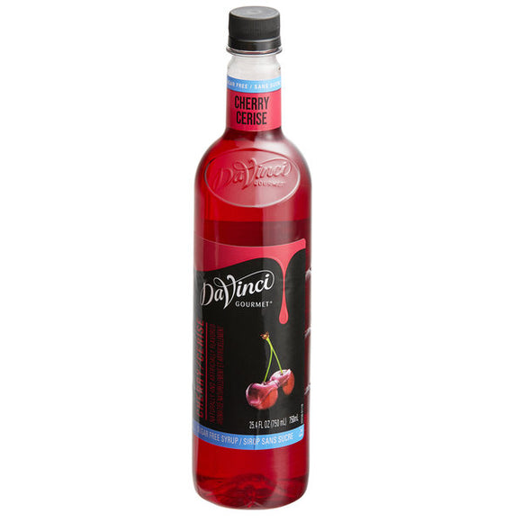 Davinci Syrup - CHERRY SUGAR FREE - 750ml Bottle