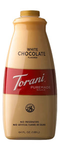 Torani Sauce - WHITE CHOCOLATE - 64oz