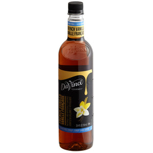 Davinci Syrup - FRENCH VANILLA SUGAR FREE - 750ml Bottle