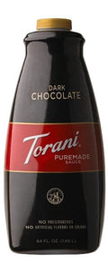 Torani Sauce - DARK CHOCOLATE - 64oz Bottle