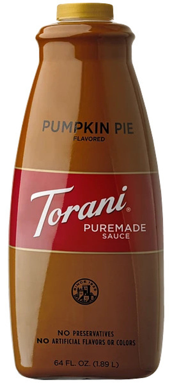 Torani Sauce - PUMPKIN PIE - 64oz Bottle