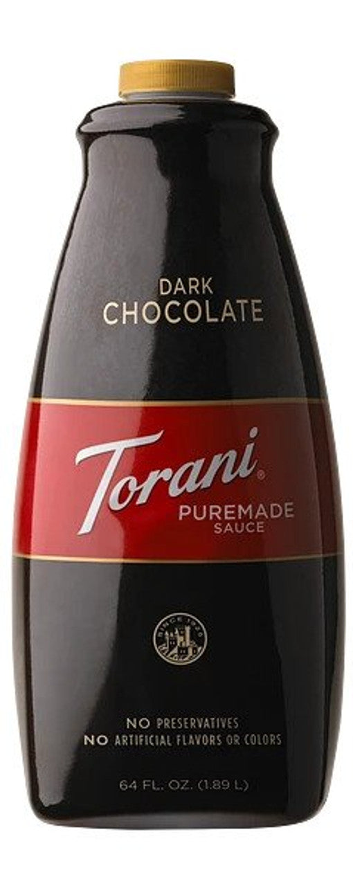 Torani Sauce - DARK CHOCOLATE - 64oz Bottle