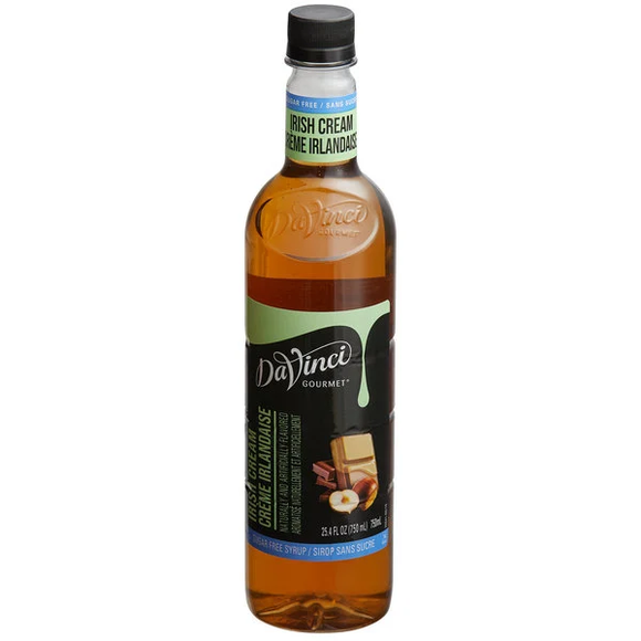 Davinci Syrup - IRISH CREAM SUGAR FREE - 750ml Bottle