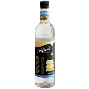 Davinci Syrup - WHITE CHOCOLATE SUGAR FREE - 750ml Bottle