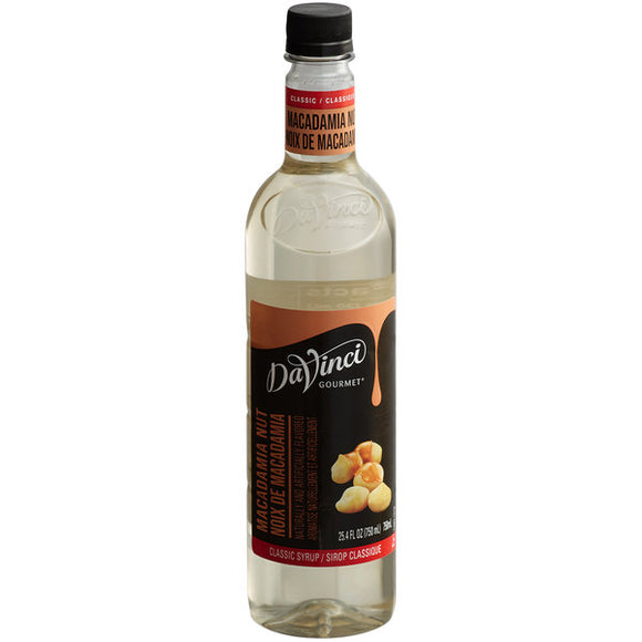 Davinci Syrup - MACADAMIA NUT - 750ml Bottle